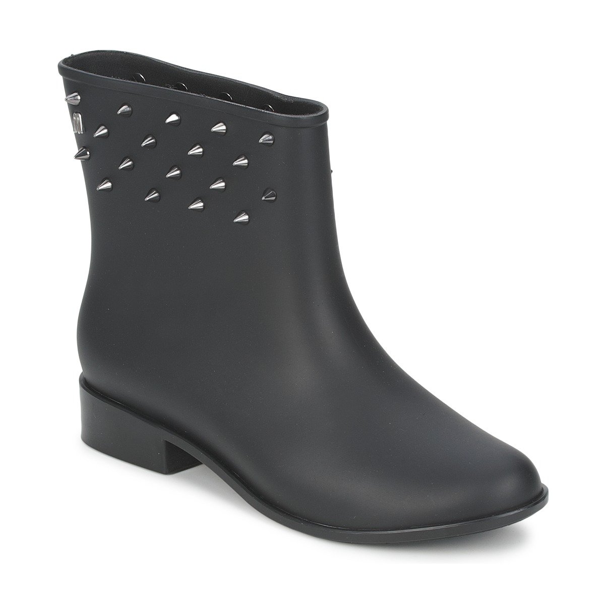 Shoes Women Mid boots Melissa MOON DUST SPIKE Black