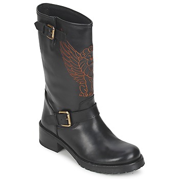 Shoes Women Mid boots Pastelle ANGEL Black