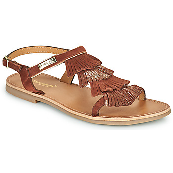 Shoes Women Sandals Les Tropéziennes par M Belarbi HIAKARY Brown / Gold