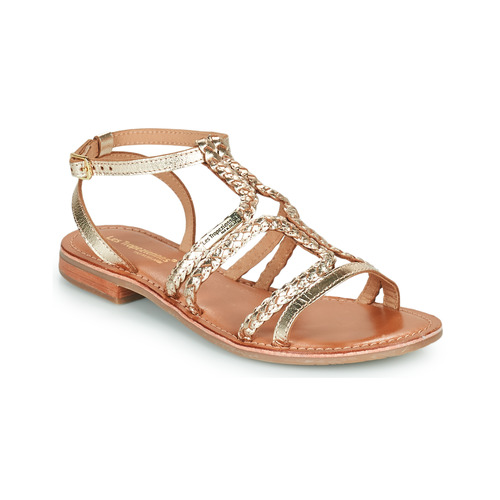 Shoes Women Sandals Les Tropéziennes par M Belarbi BONGO Gold