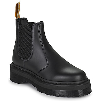 Shoes Mid boots Dr. Martens Vegan 2976 Quad Black Felix Rub Off Black