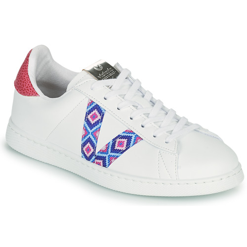 Shoes Women Low top trainers Victoria 1125288FUSHIA White / Pink