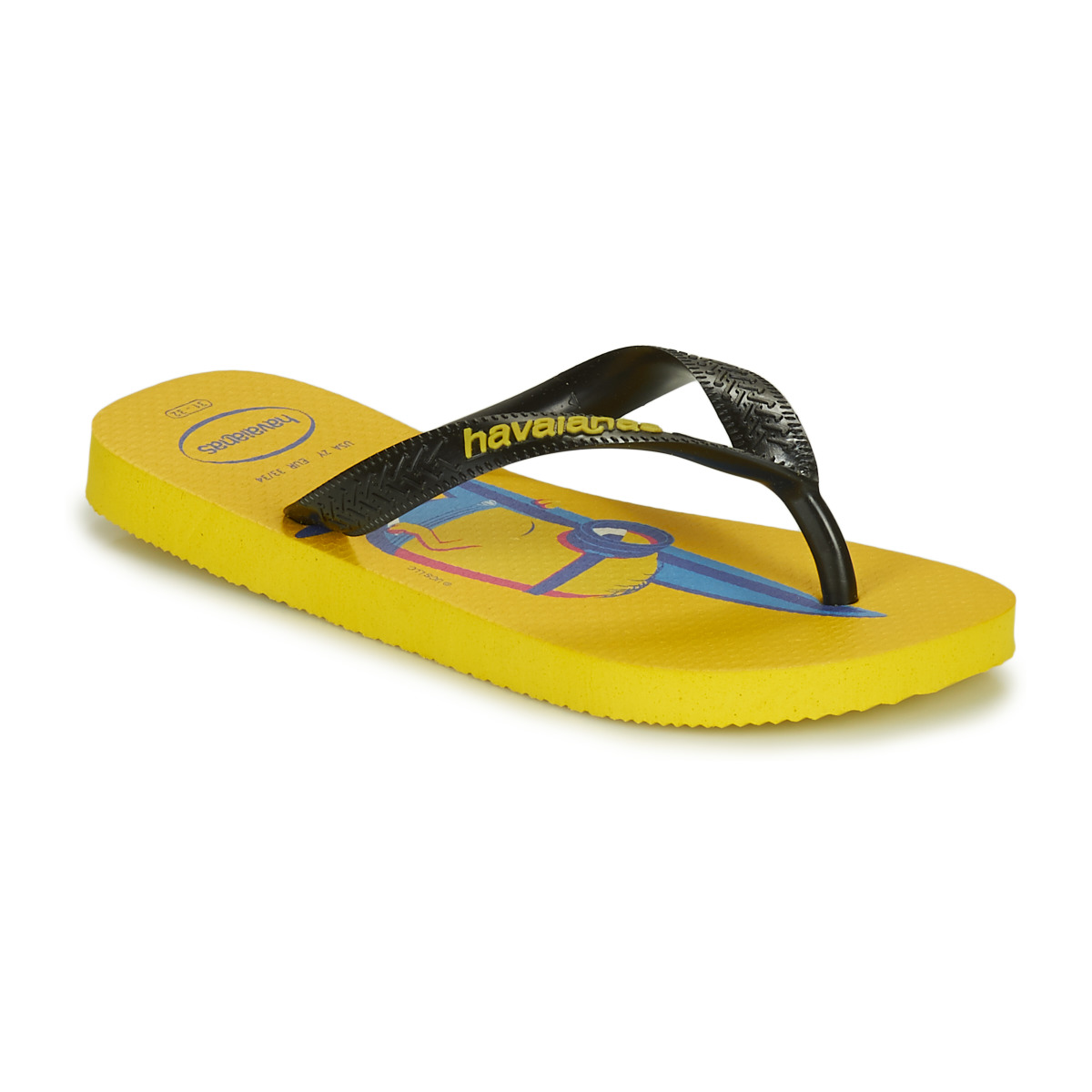 Shoes Children Flip flops Havaianas MINIONS Yellow /  black