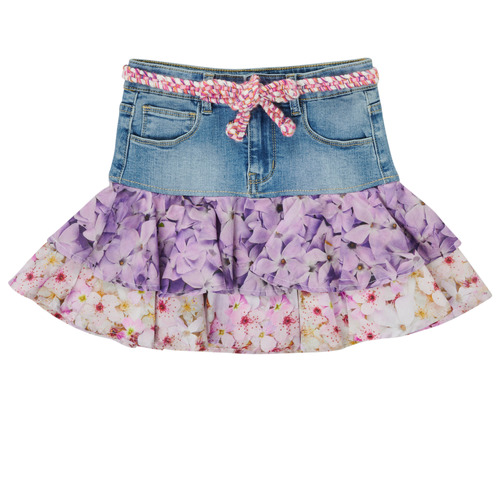 Clothing Girl Skirts Desigual PORTUGAL Blue