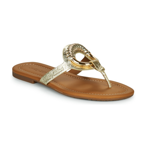 Shoes Women Flip flops See by Chloé HANA SB38111A Gold