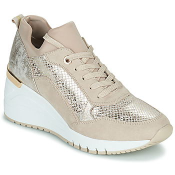 Shoes Women Low top trainers Marco Tozzi MUNISKA Beige