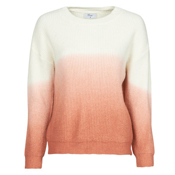 Clothing Women Jumpers Betty London JENNY Pink / White