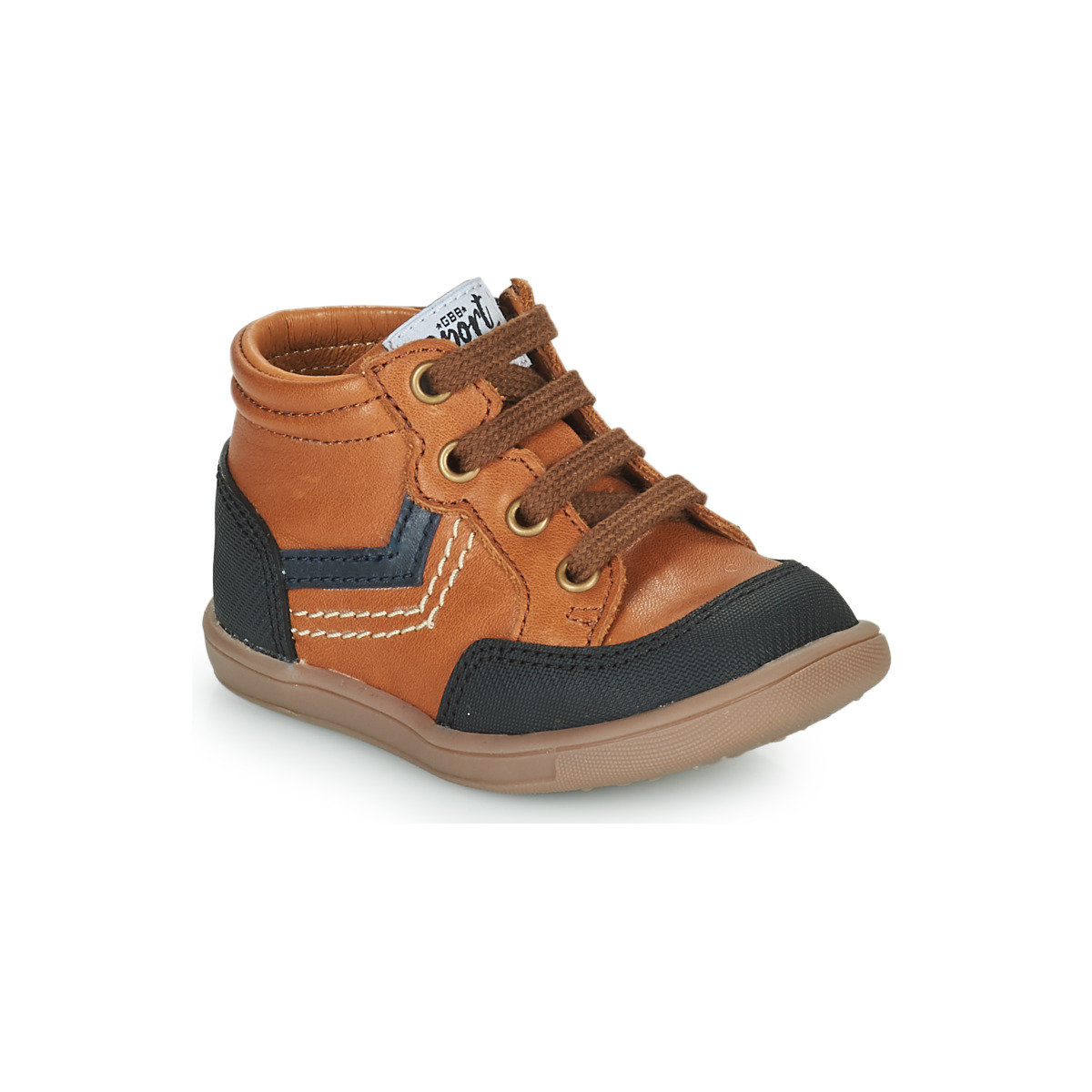 Shoes Boy Hi top trainers GBB VIGO Brown