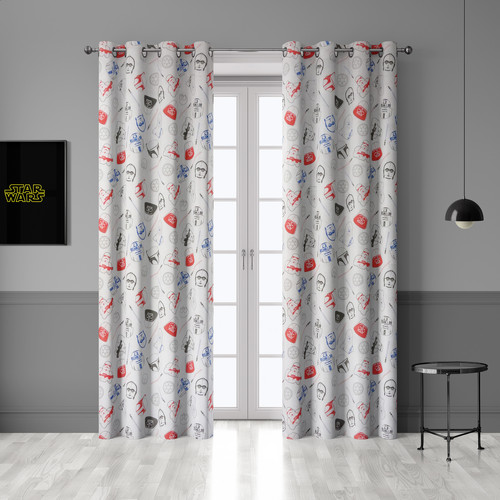 Home Children Curtains & blinds Disney deco STAR WARS Multicolour