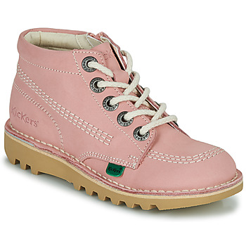 Shoes Girl Mid boots Kickers KICK HI ZIP Pink