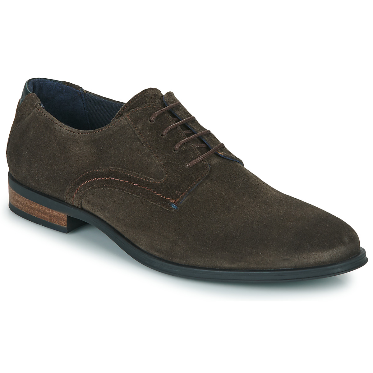 Shoes Men Derby Shoes Pellet BERTRAND Velvet / Cypres