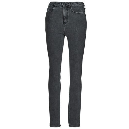 Clothing Women Skinny jeans Karl Lagerfeld KLXCD SKINNY DENIM PANTS Grey