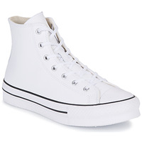 Shoes Girl Hi top trainers Converse Chuck Taylor All Star Eva Lift Leather Foundation Hi White