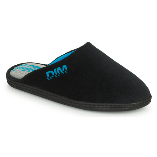 Shoes Men Slippers DIM D MALAIS C Black / Blue