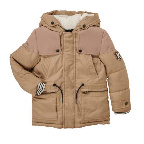 Clothing Boy Parkas Ikks XV42013 Beige