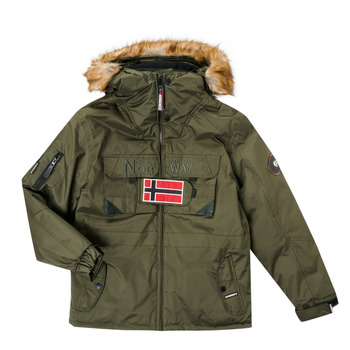 Clothing Boy Parkas Geographical Norway BENCH Kaki