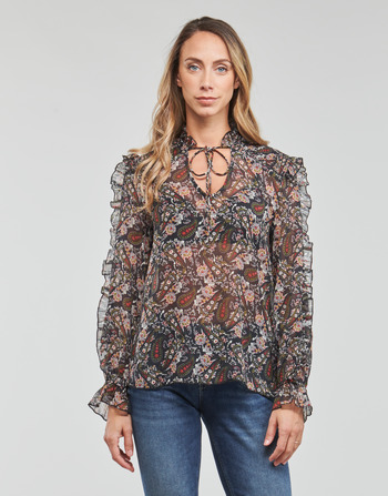 Clothing Women Tops / Blouses Freeman T.Porter BIANA ANTIC Multicolour