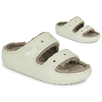 Shoes Women Mules Crocs CLASSIC COZZZY SANDAL Beige