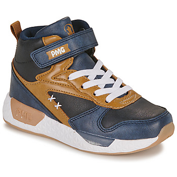 Shoes Boy Hi top trainers Primigi B&G MEGA Blue / Brown