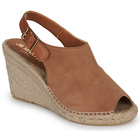 Shoes Women Espadrilles JB Martin INES Goat / Velvet / Camel