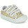 Shoes Girl Low top trainers Citrouille et Compagnie MINOT Yellow / Multicolour / Flowers