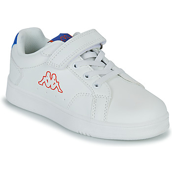 Shoes Children Low top trainers Kappa ADENIS KID EV White / Blue