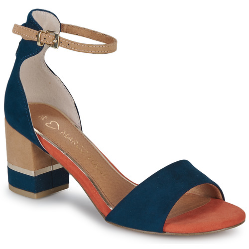 Shoes Women Sandals Marco Tozzi 2-2-28303-20-890 Blue / Orange