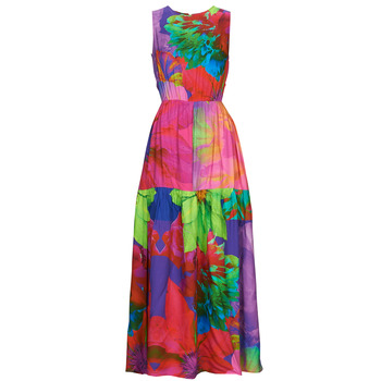 Clothing Women Long Dresses Desigual VEST_SANDALL Multicolour