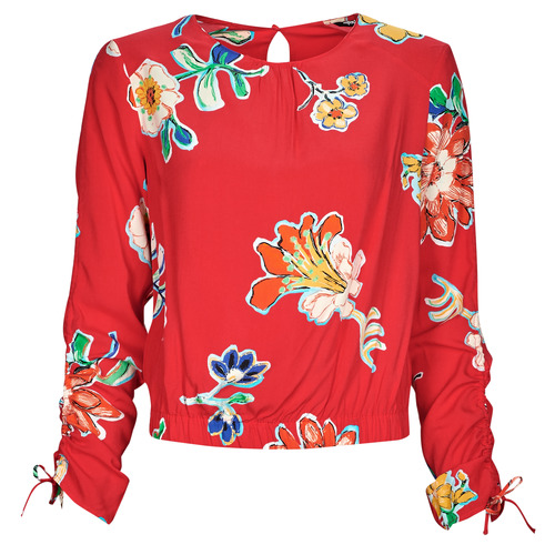 Clothing Women Tops / Blouses Desigual BLUS_LANDI Red