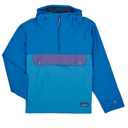 Clothing Children Jackets Patagonia Kids' Isthmus Anorak Blue / Purple