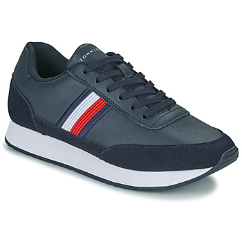 Shoes Men Low top trainers Tommy Hilfiger CORE EVA RUNNER CORPORATE LEA Marine