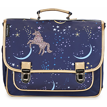 Bags Girl School bags CARAMEL & CIE CARTABLE 38 CM CONSTELLATION NUIT Marine