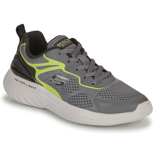 Shoes Low top trainers Skechers BOUNDER 2.0 Grey / Green