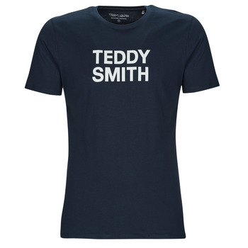 Clothing Men Short-sleeved t-shirts Teddy Smith TICLASS BASIC MC Marine