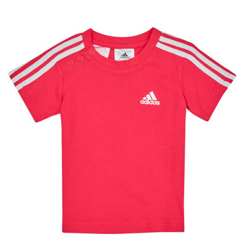 Clothing Children Short-sleeved t-shirts Adidas Sportswear IB 3S TSHIRT Pink