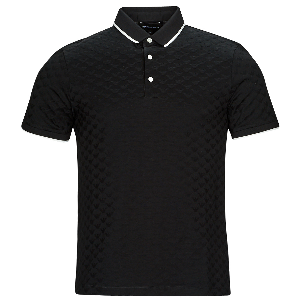 Clothing Men Short-sleeved polo shirts Emporio Armani 8N1FP0 Black