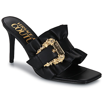 Shoes Women Mules Versace Jeans Couture 74VA3S70-71570 Black / Gold