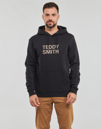 Clothing Men Sweaters Teddy Smith SICLASS HOODY Black