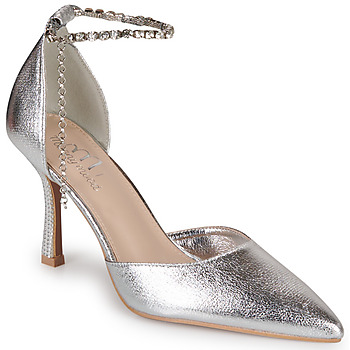 Shoes Women Heels Moony Mood NEW01 Silver