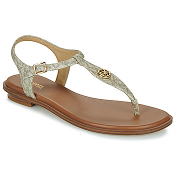 Shoes Women Sandals MICHAEL Michael Kors MALLORY THONG Gold