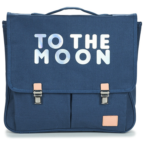 Bags Boy School bags Jojo Factory CARTABLE UNI TO THE MOON Marine