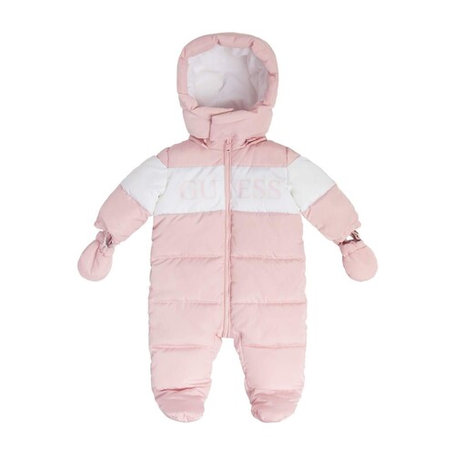 Clothing Girl Duffel coats Guess H3BW05 Pink