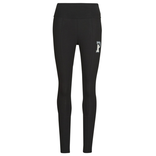 Clothing Women Leggings Puma PUMA SQUAD HIGH WAIST LEGGINGS Black