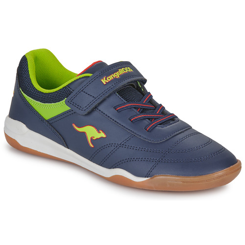 Shoes Children Indoor sports trainers Kangaroos K-Highyard EV Marine / Yellow