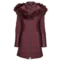 Clothing Women Duffel coats Guess NEW OXANA JACKET Bordeaux