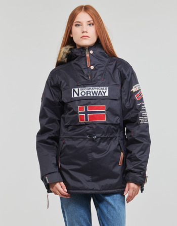 Clothing Women Parkas Geographical Norway BOOMERA Marine