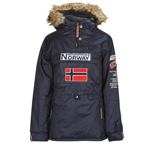 Clothing Women Parkas Geographical Norway BOOMERA Marine