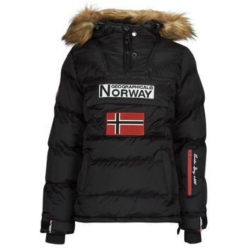 Clothing Women Duffel coats Geographical Norway BELANCOLIE Black