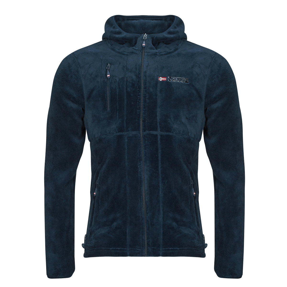 Clothing Men Fleeces Geographical Norway UPLOAD HOOD Marine