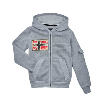 Clothing Boy Sweaters Geographical Norway FOHNSON Grey / Mix